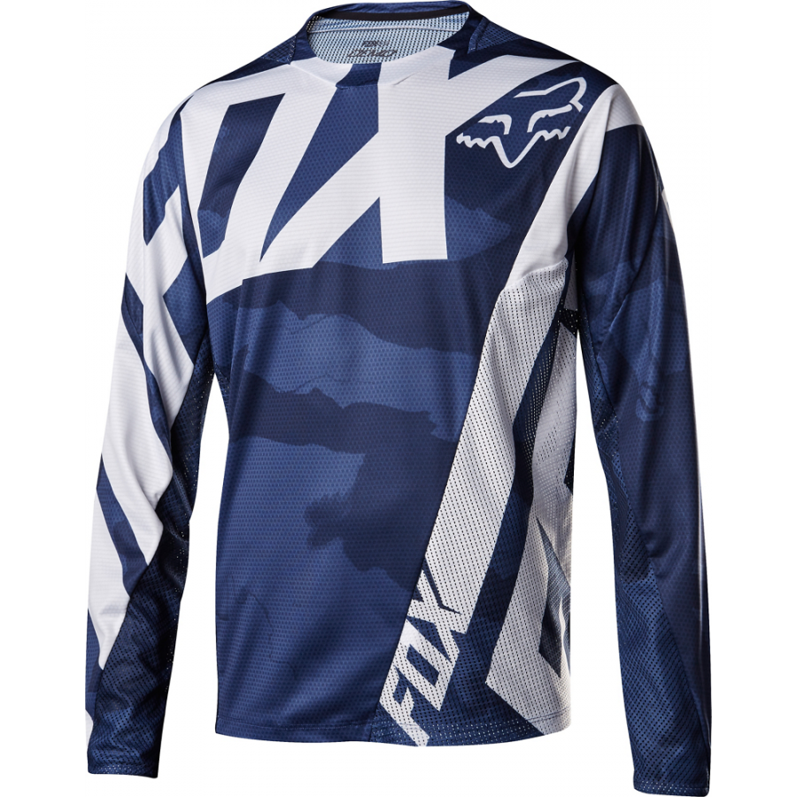 Джерси Fox Demo LS Jersey Blue Camo