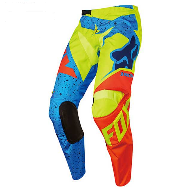 Штаны Fox 180 Nirv yellow/blue