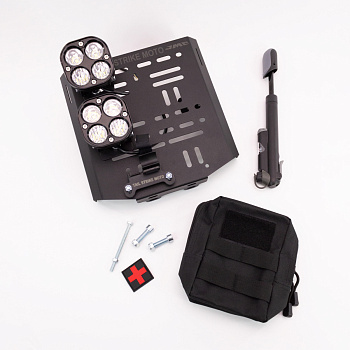 Фара для эндуро мотоцикла (щиток экспедиционный) KTM (K8) Extreme