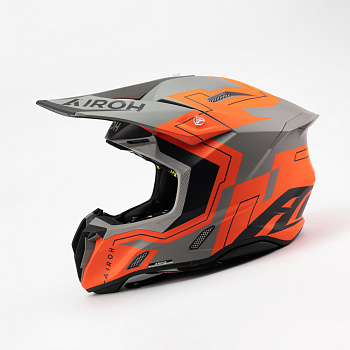 Шлем кросс AIROH TWIST 3 DIZZY Orange Matt